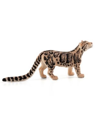 Mojo Realistic International Clouded Leopard Wildlife Figurine