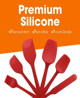 Silicone Spatula Set, 6 Piece