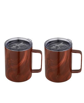 Thirstystone 16 oz. Hello Fall Insulated Coffee Mugs (Set of 2)  EP53BLKORCB2DS - The Home Depot