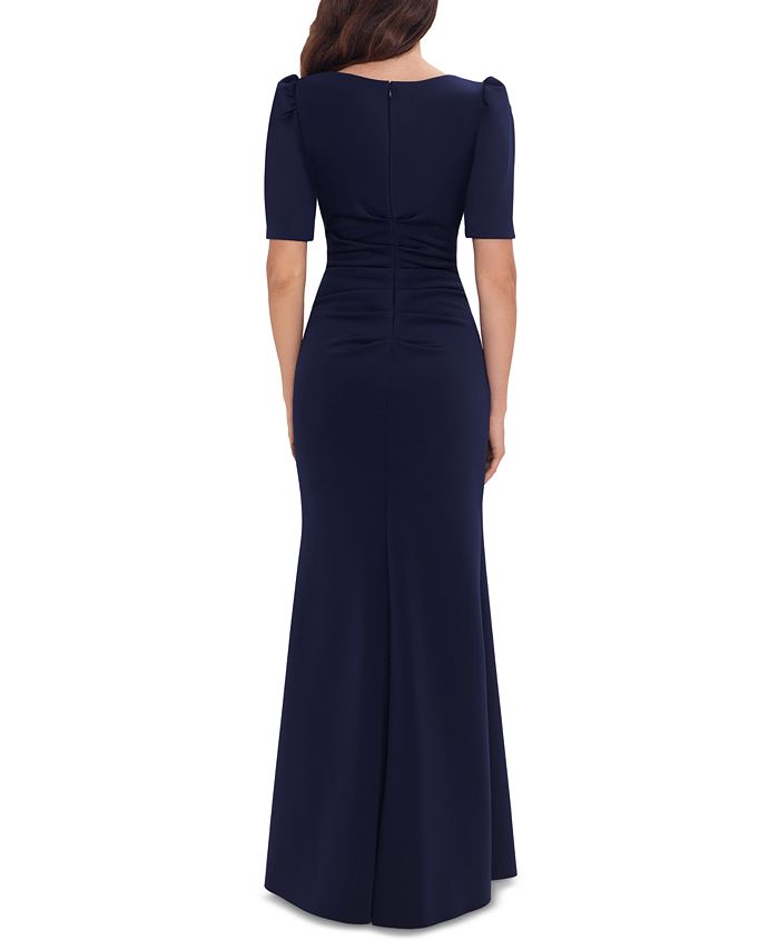 XSCAPE Ruched A-Line Gown & Reviews - Dresses - Women - Macy's