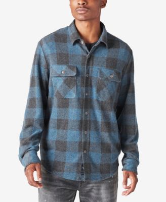 Plaid Brushed Jersey Shirt 