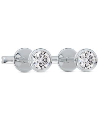 de beers solitaire earrings