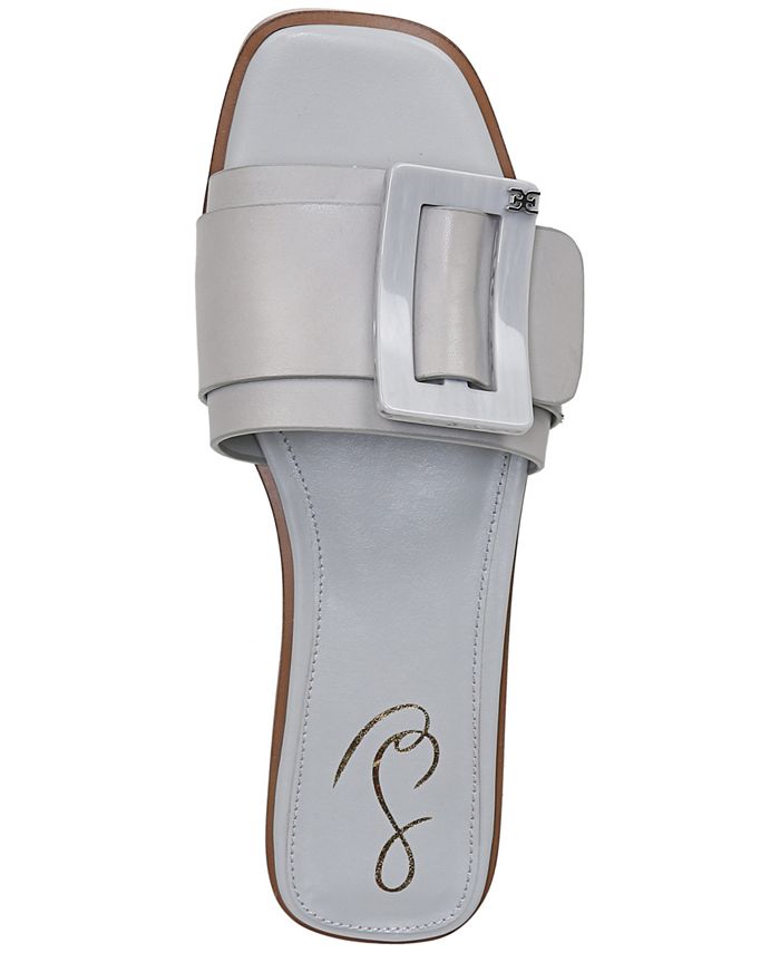 Sam Edelman Women's Inez Buckle Flat Sandals & Reviews Sandals