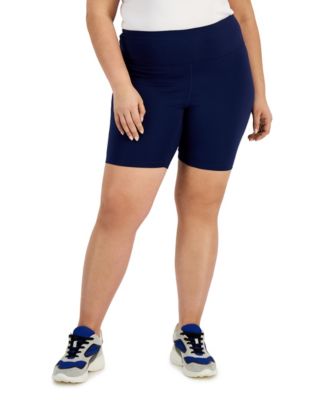 plus size compression biker shorts