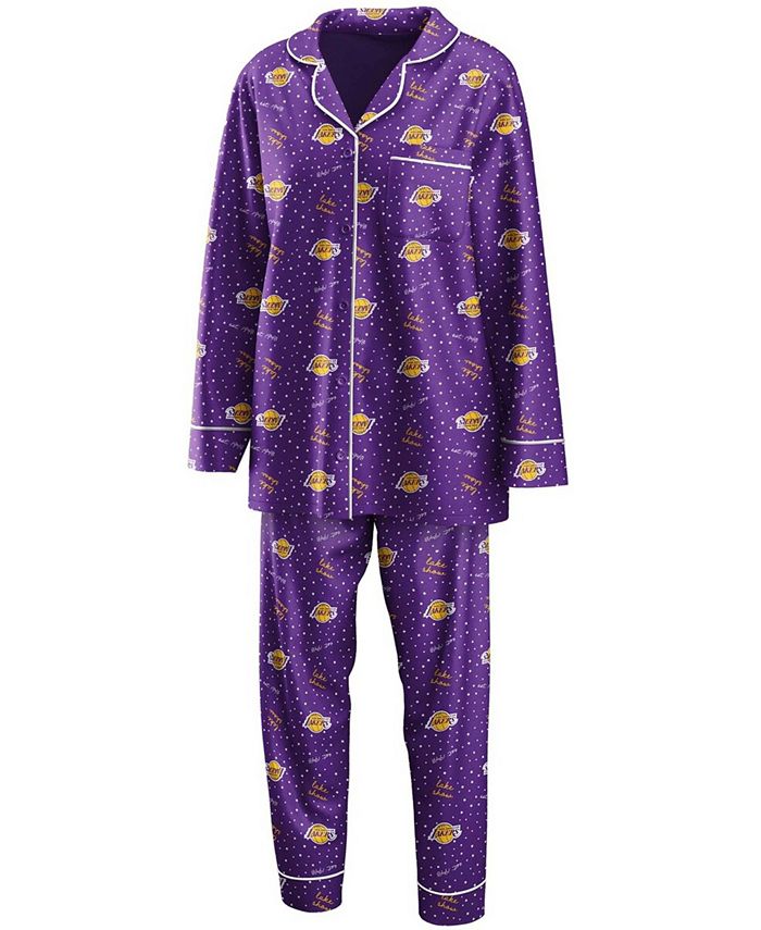 WEAR by Erin Andrews Women s Purple Los Angeles Lakers Long Sleeve