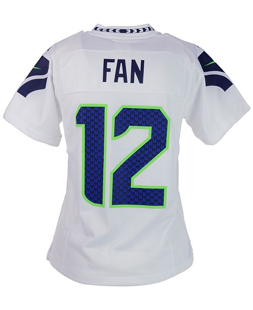 Nike Kids Twelfth Man Seattle Seahawks Game Jersey Big Boys 8