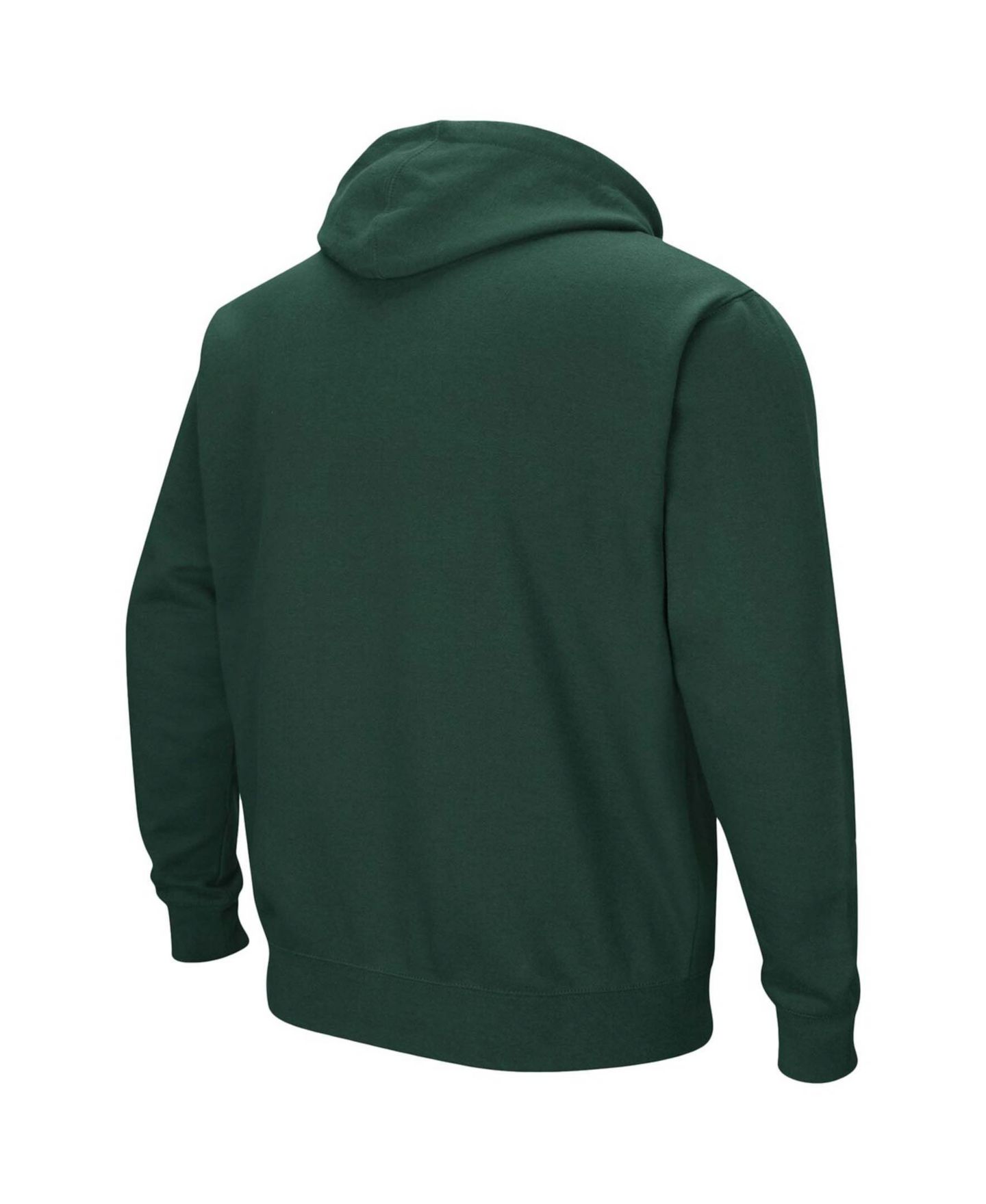 Мужское худи Colosseum Ohio Bobcats Arch and Logo Pullover, цвет: Угольный — фото 5
