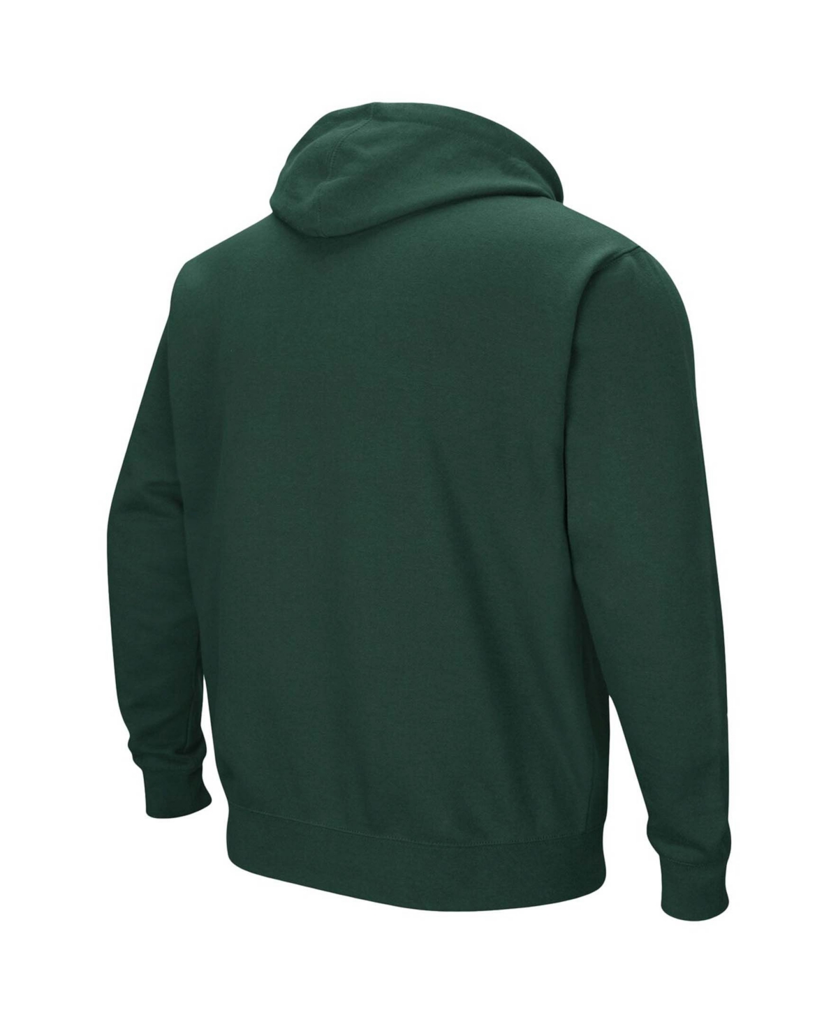 Colosseum Men's Charcoal Ohio Bobcats Arch And Logo Pullover Hoodie In Charcoal