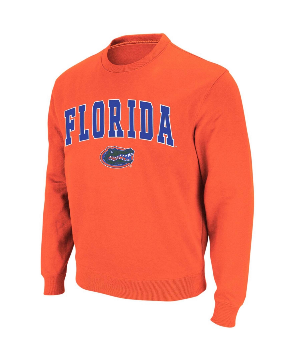 Colosseum Men's Florida Gators Arch Logo Crew Neck Sweatshirt In Black
