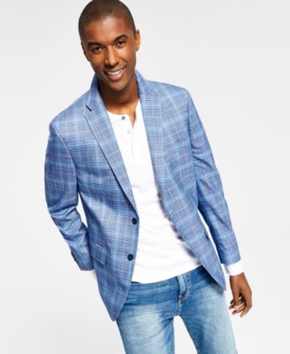 Macy's blue blazer mens hotsell