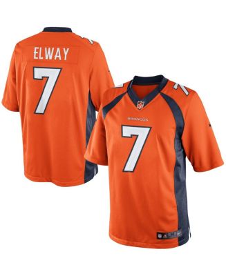 Men's John Elway Orange Denver Broncos Retired Player Limited Jersey ...