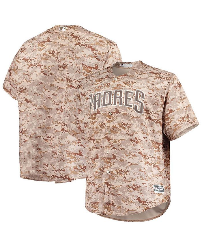 Men's San Diego Padres Majestic Camo Alternate Official Team Jersey