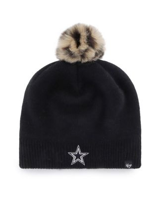 47 Brand Women's Black Dallas Cowboys Serengeti Knit Beanie with