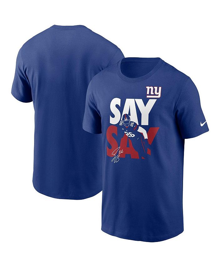 Women's New York Giants Saquon Barkley Nike Royal Player Jersey