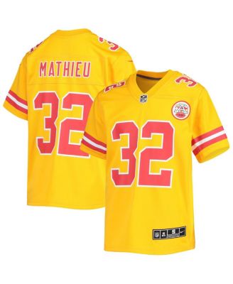 Travis Kelce Kansas City Chiefs Nike Youth Inverted Team Game Jersey - Gold