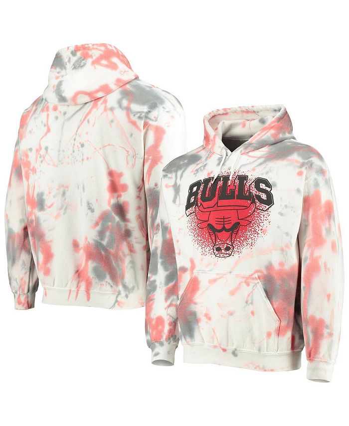 Junk Food Men s Cream Chicago Bulls Tie Dye Pullover Hoodie Macy s