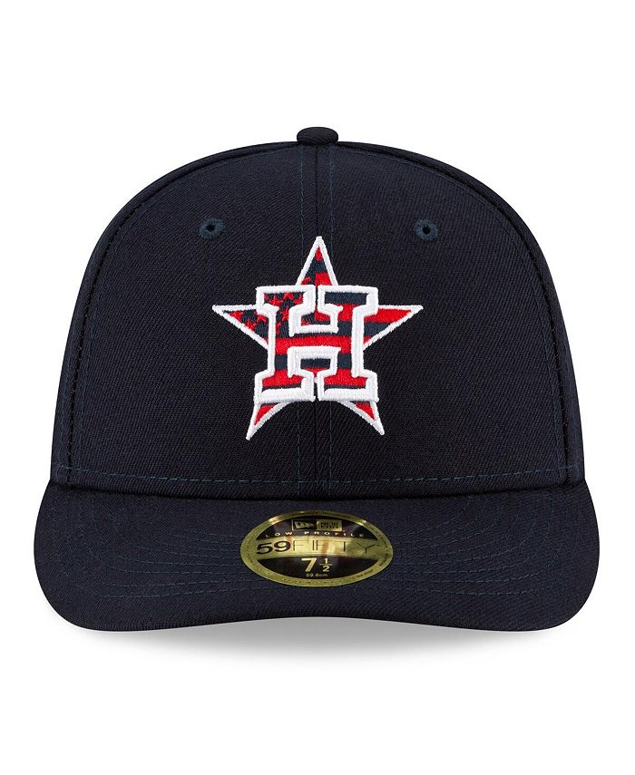 New Era Men's Navy Houston Astros 4th of July OnField Low Profile