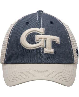 Men's Gray and Gold-Tone GA Tech Yellow Jackets Offroad Trucker Adjustable Hat