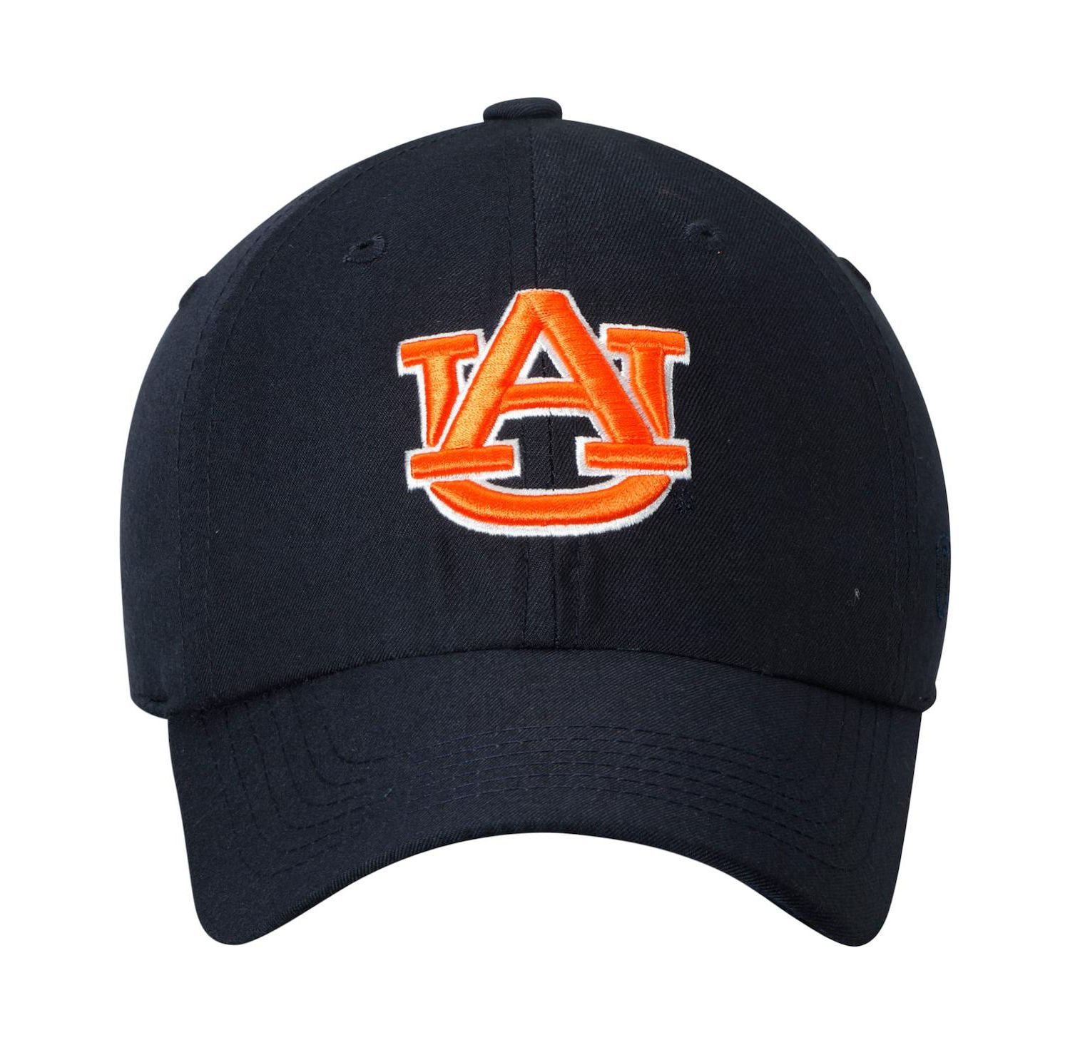 Men's Navy Auburn Tigers Primary Logo Staple Adjustable Hat