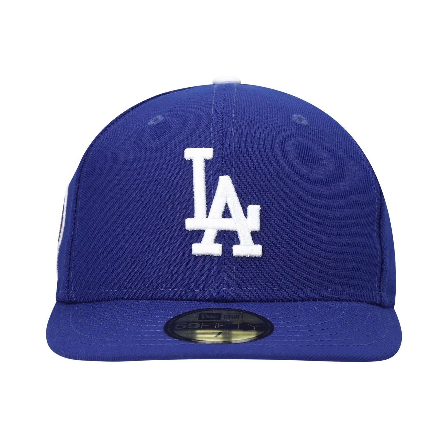 Men's Royal Los Angeles Dodgers 9/11 Memorial Side Patch 59FIFTY Fitted Hat