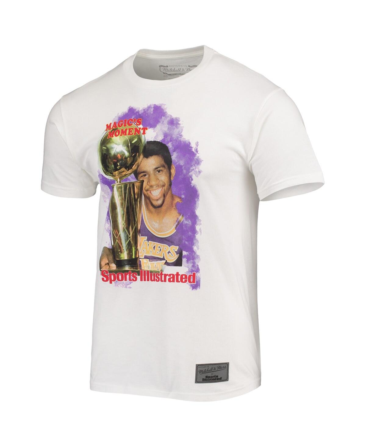 Men's x Sports Illustrated Magic JohnsonLos Angeles Lakers Player T-shirt - White