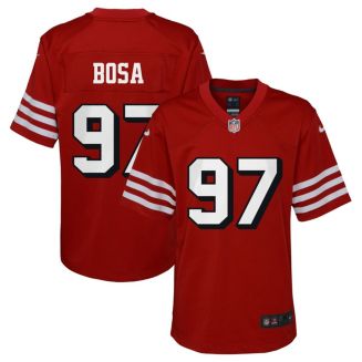 Nike Youth Nick Bosa Scarlet San Francisco 49ers Alternate Game Jersey -  Macy's