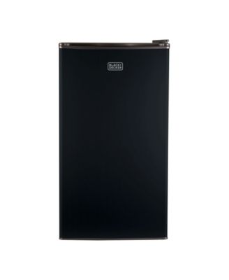3.2 cu.ft.. Ref / Freeze 1 Door - Black