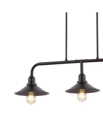 Cade 3-Light Metal Farmhouse Industrial LED Pendant
