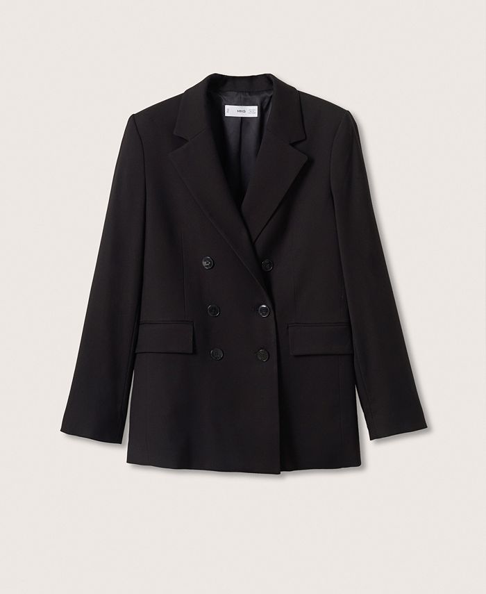 MANGO Women's DoubleBreasted Blazer Macy's