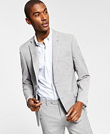 Men's Slim-Fit Solid Knit Suit Jacket, Created for Macy's