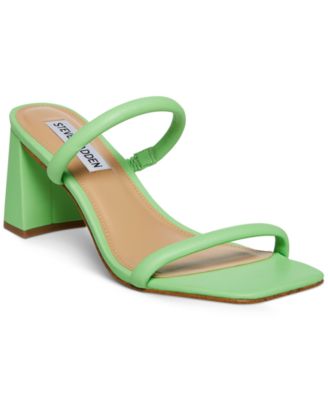 green sandals at macy's