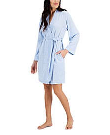 French Terry Wrap Robe, Created for Macy's