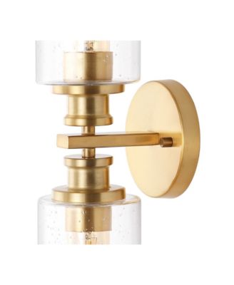 Jules Edison Cylinder 2-Light Farmhouse Contemporary LED Vanity