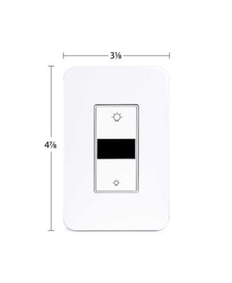 Smart Lighting LED Display Dimmer Switch - Wi-Fi Remote App Control
