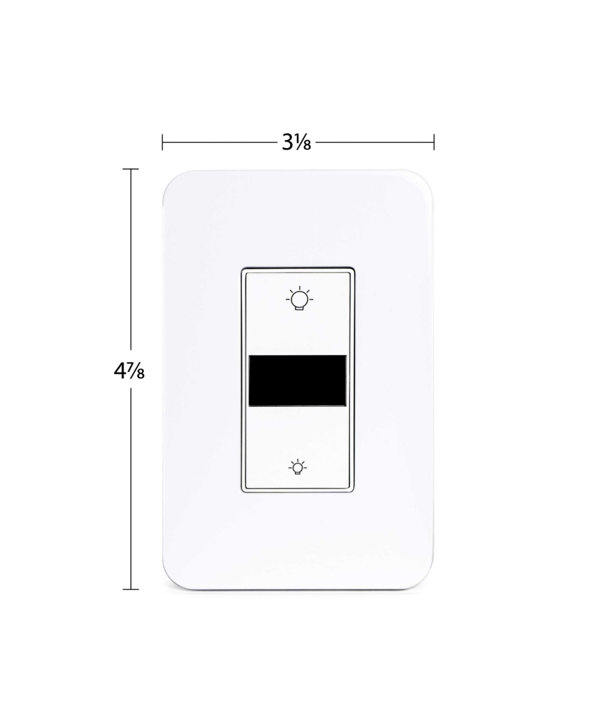 Smart Lighting Led Display Dimmer Switch - Wi-Fi Remote App Control