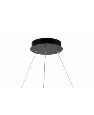 Circulo Round Modern Contemporary LED Integrated Chandelier