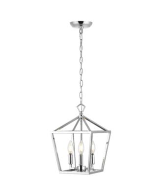 Ojai 3-Light Classic Modern Lantern LED Pendant