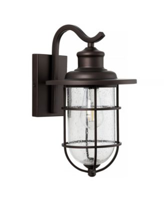 Westfield 1-Light Rustic Industrial Cage LED Outdoor Lantern