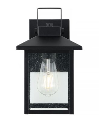 Bungalow 1-Light Rustic Traditional Lantern LED Outdoor Lantern, Set of 2