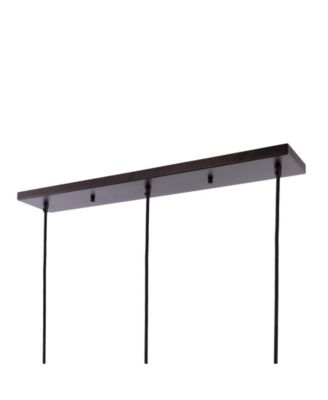 Ibiza Island 3-Light Bohemian Coastal LED Pendant