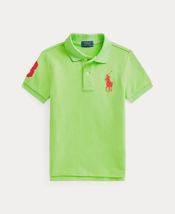 Polo Ralph Lauren Toddler Boys Classic Fit Mesh Polo Shirt Macy's