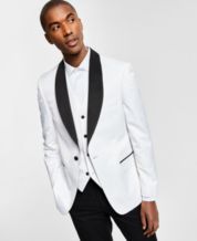 Macys mens white dinner jacket Clearance