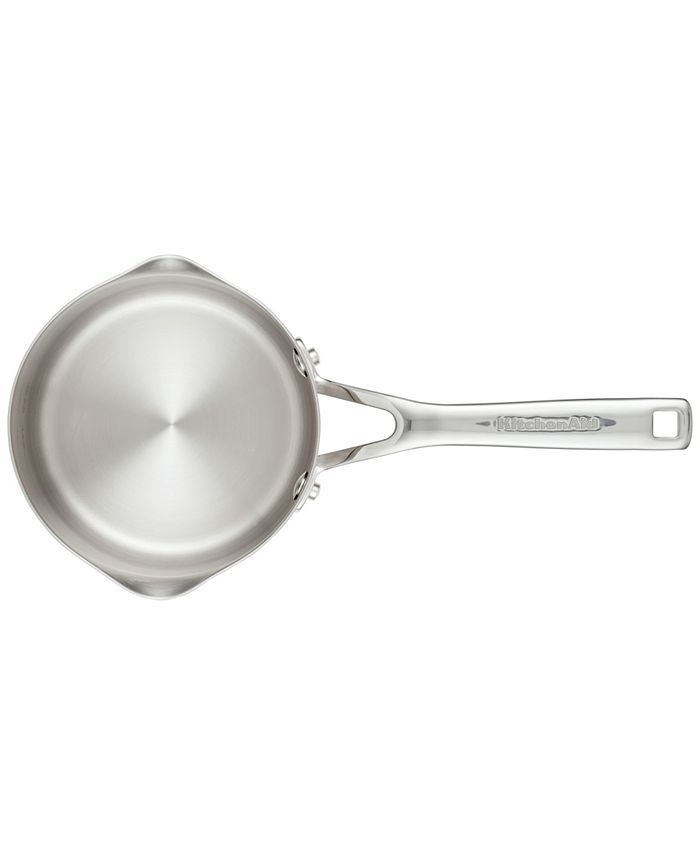 KitchenAid 3Ply Base Stainless Steel 1.5 Quart Induction Sauce Pan
