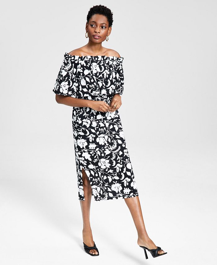 INC International Concepts Floral-Print Dress, Created for Macy's