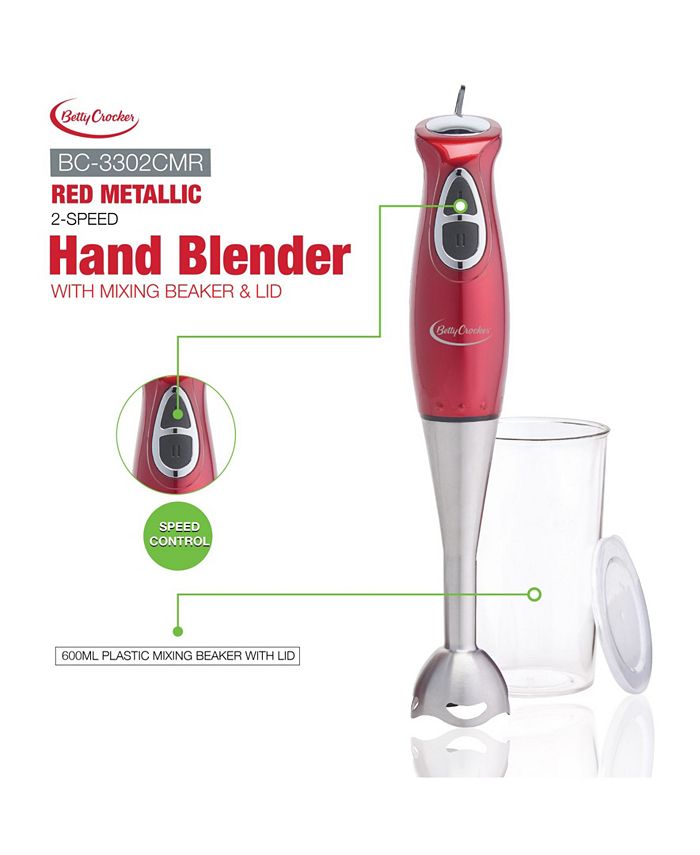 Betty Crocker Hand Blender Beaker with Lid Macy's