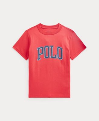 폴로 랄프로렌 Polo Ralph Lauren Little Boys Logo T-shirt,Starboard Red
