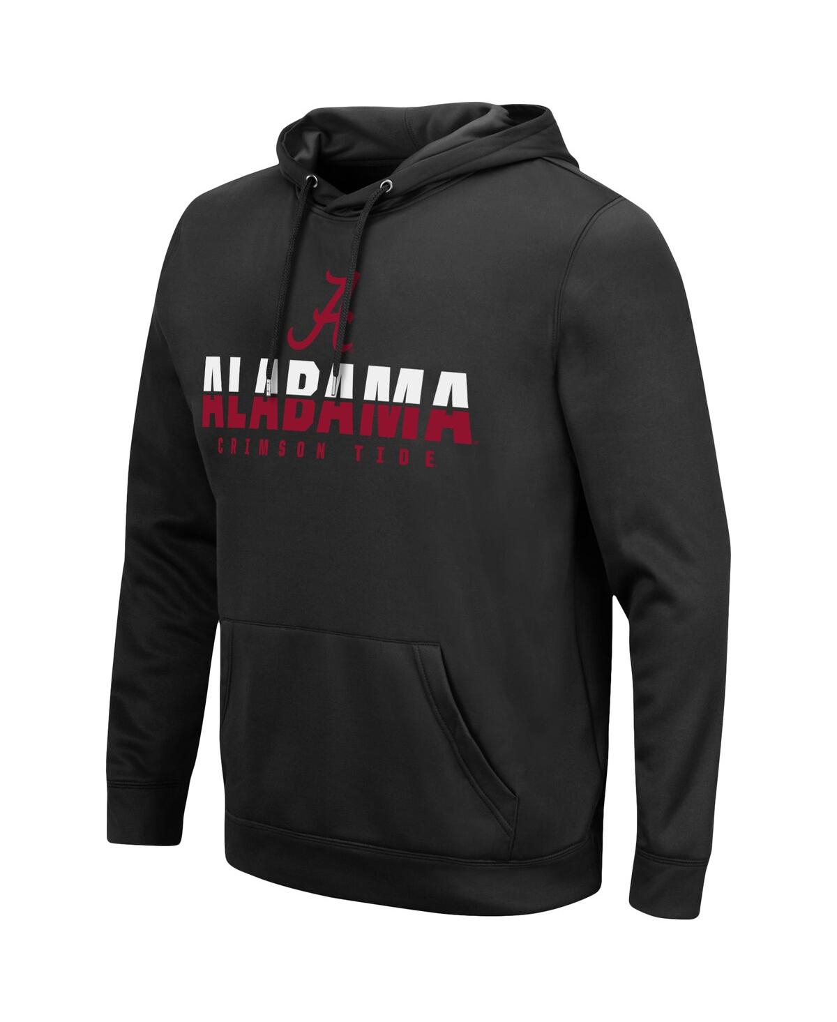 Shop Colosseum Men's Black Alabama Crimson Tide Lantern Pullover Hoodie