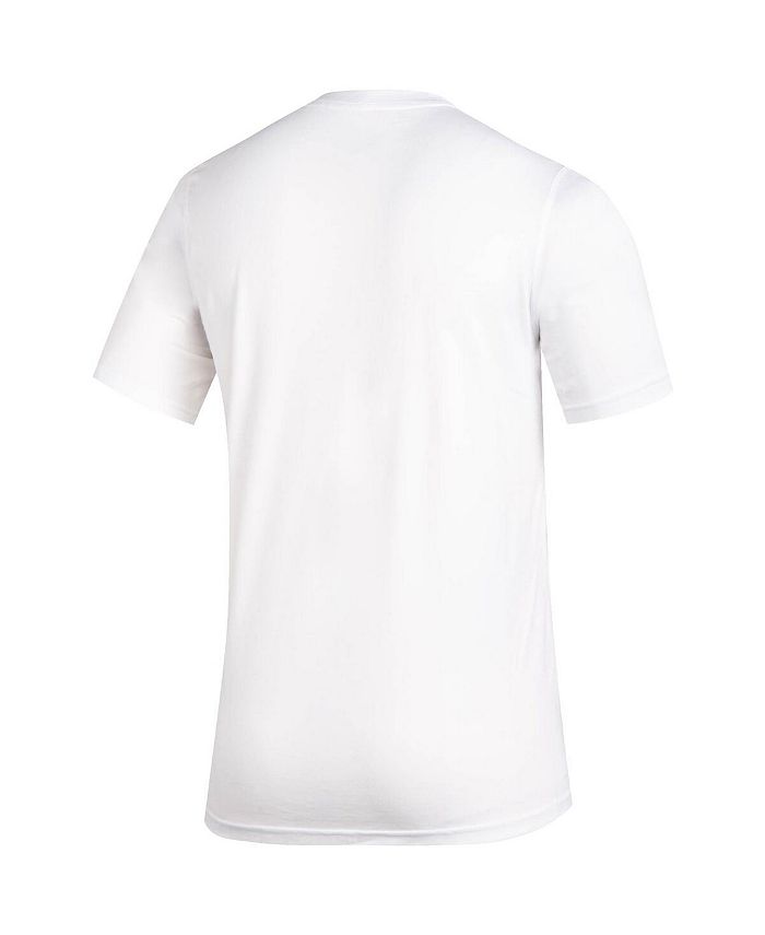 adidas Men's White Austin FC Three Stripe Life Pitch AEROREADY T-shirt ...