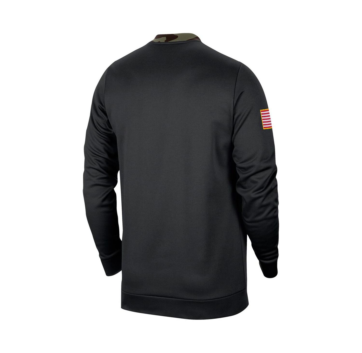 Men's Black, Camo Alabama Crimson Tide Military-Inspired Appreciation Performance Pullover Sweatshirt