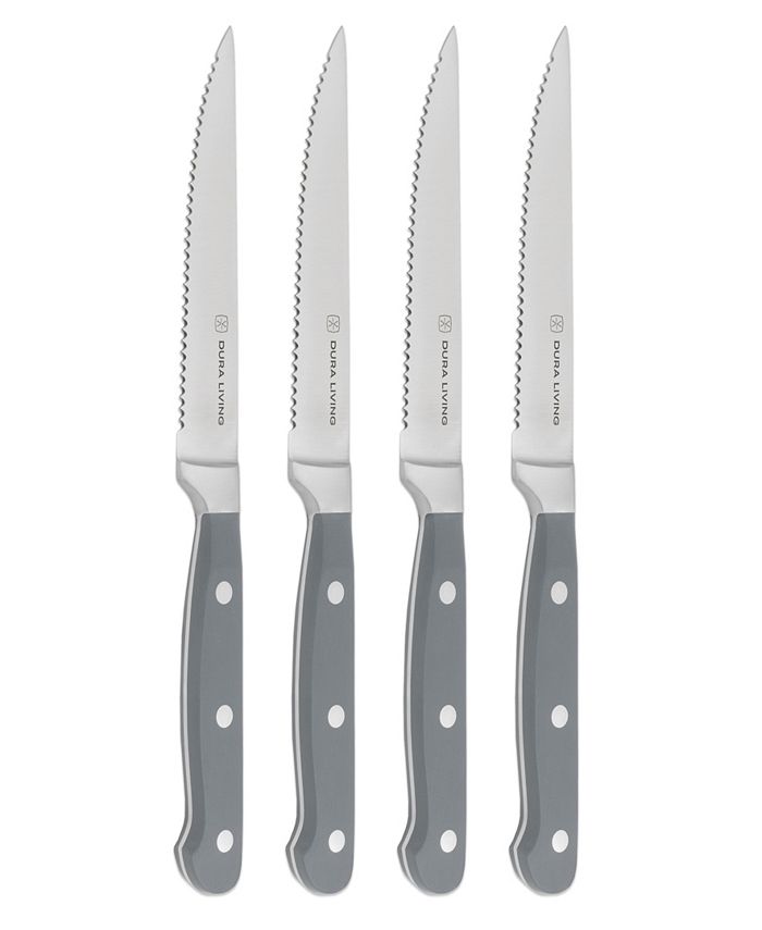 DURA LIVING Duraliving 4Piece Steak Knife Set Macy's